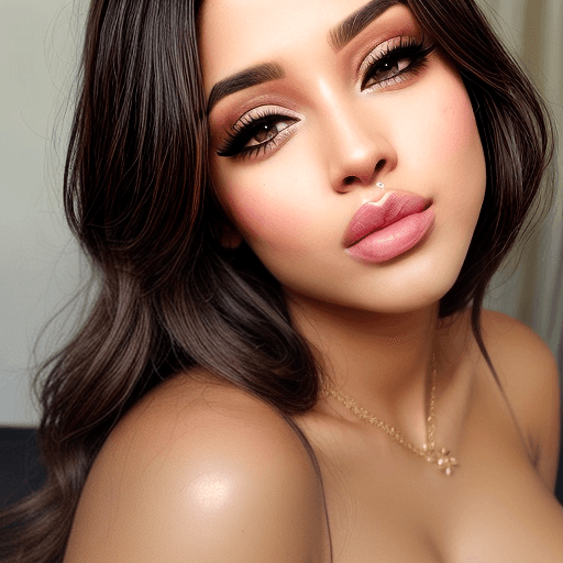 Pouting lips