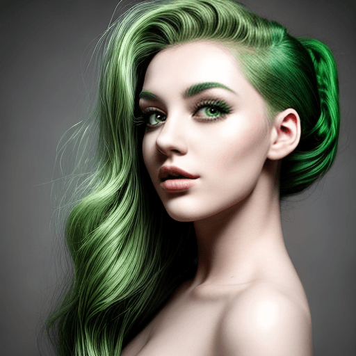 Green hair
